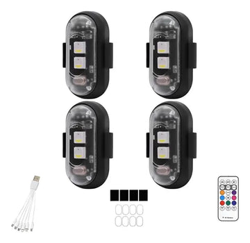 Luz de LED Sem Fio para Carro USB Recarregável